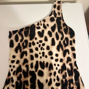 Lelis cheetah print body suit